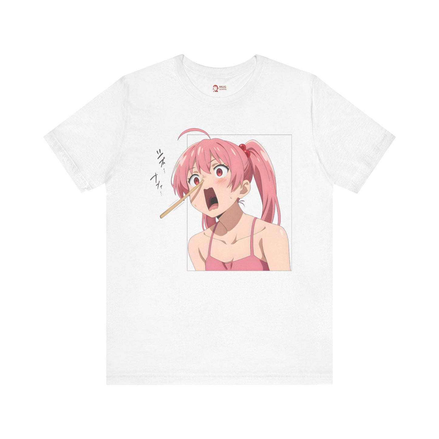 Funny Anime T-Shirt – Chopstick Panic Meme Girl Tee, Screaming Otaku Chaos Shirt, Weird Gift for Anime Lovers and Emotional Damage Gremlins