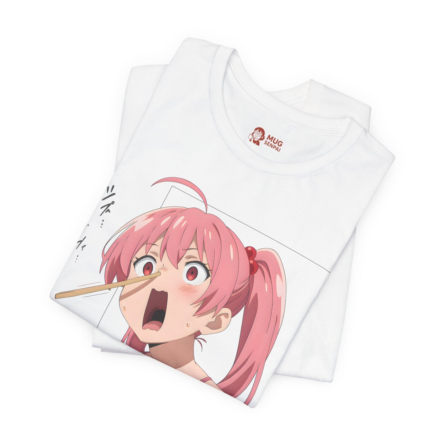 Funny Anime T-Shirt – Chopstick Panic Meme Girl Tee, Screaming Otaku Chaos Shirt, Weird Gift for Anime Lovers and Emotional Damage Gremlins