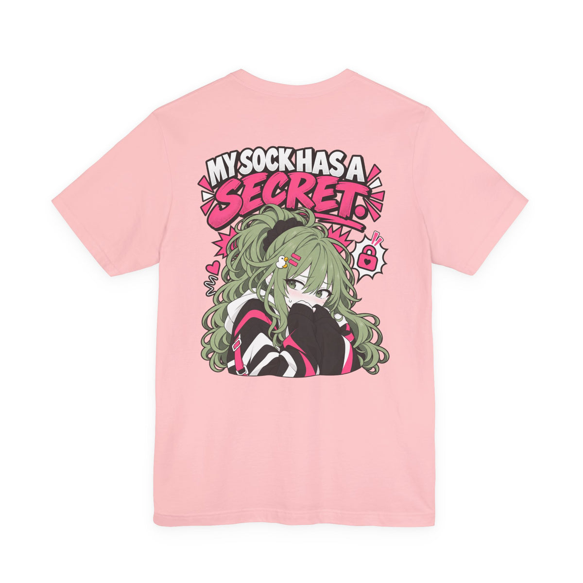 Anime Meme Tee – My Sock Has a Secret Manga Shirt