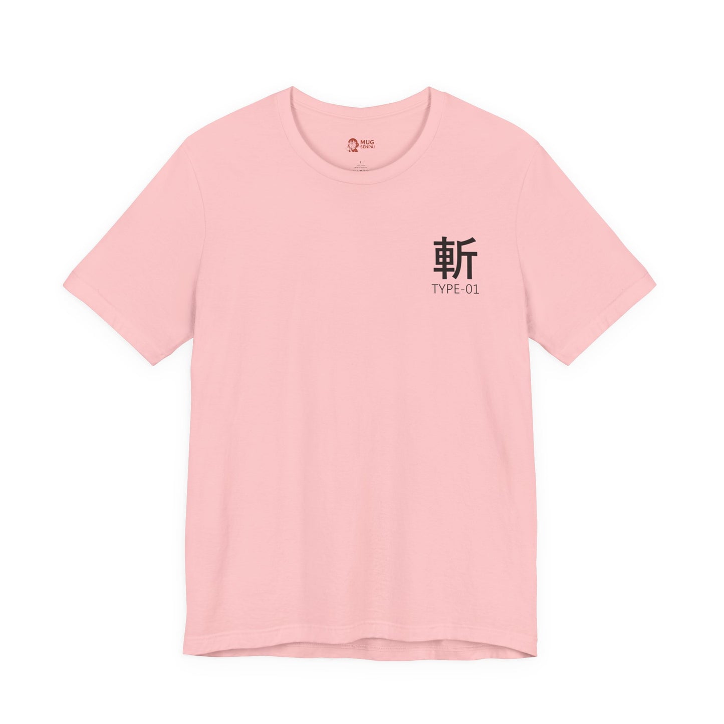 Anime Samurai Shirt – Samurai Girl Anime Tee, Katana Warrior Aesthetic Shirt, Japanese Style Back Print Tee, Ninja Girl Streetwear Shirt