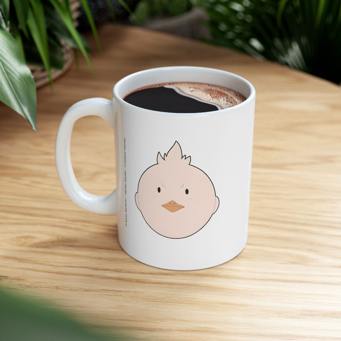 Anime Meme Mug – Blushing Panic Anime Girl Cup, Funny Ecchi Reaction Mug, Chaotic Otaku Humor Coffee Mug, Weird Anime Gag Gift