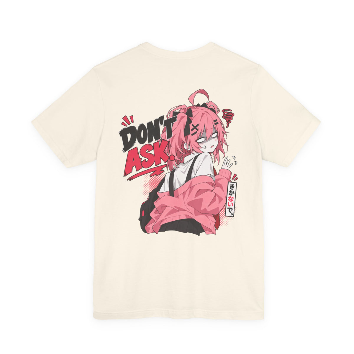 Anime Meme Shirt – I'm Fine Probably Pink Manga Tee