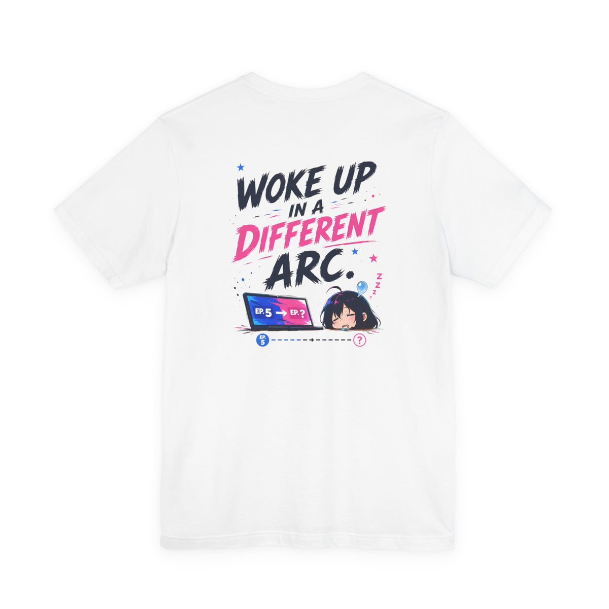Anime Meme Shirt – Blacked Out in Episode 5 Binge Watching Tee