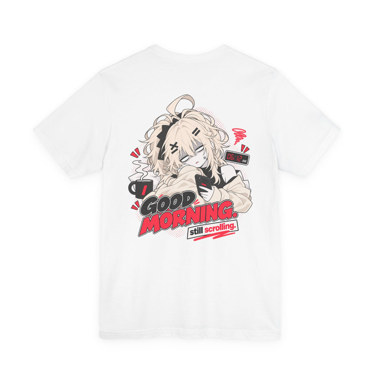 Anime Meme Tee – One More Reel Late Night Scrolling Shirt
