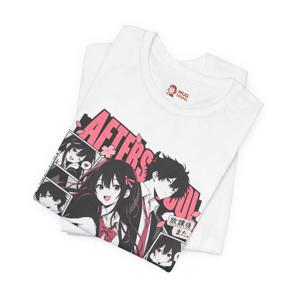 Romance Anime Tee – After School Manga Crush Shirt