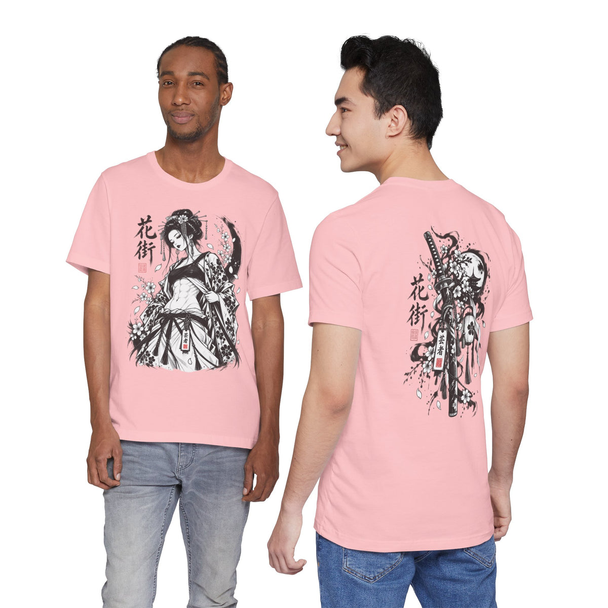 Kimono Woman Shirt – Japanese Ink Art & Modern Streetwear
