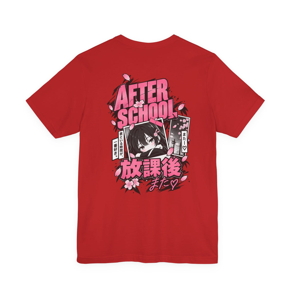 Romance Anime Tee – After School Manga Crush Shirt