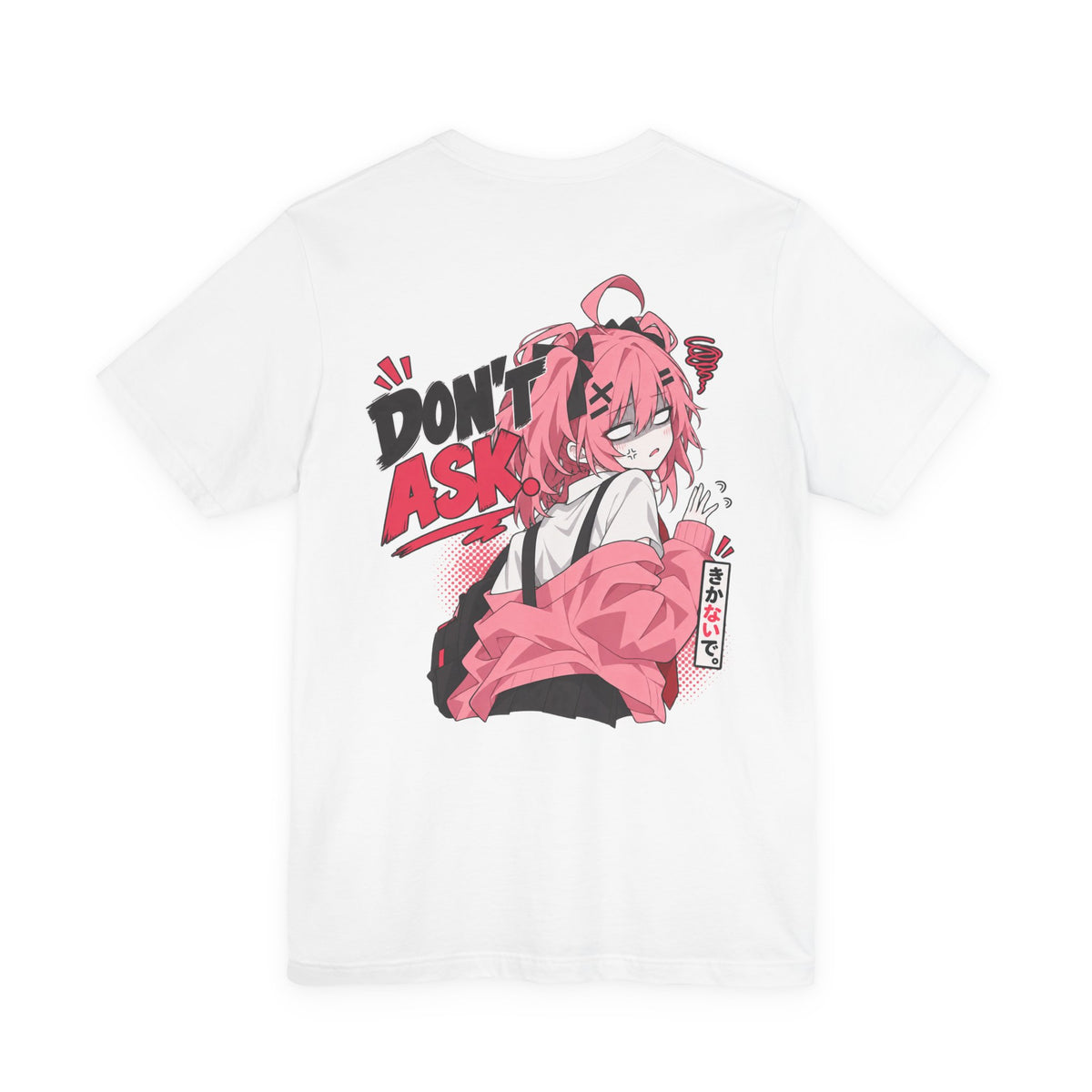Anime Meme Shirt – I'm Fine Probably Pink Manga Tee