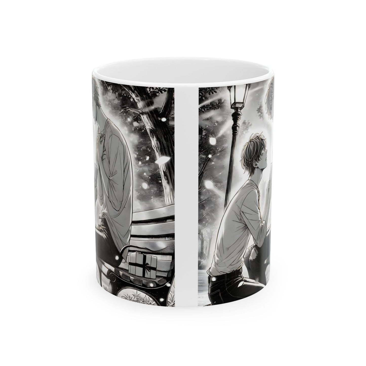 Yaoi BL Mug – Emotional Manga-Style Proposal Coffee Cup, LGBTQ Romance Gift for Boys’ Love Fans and Gay Anime Readers