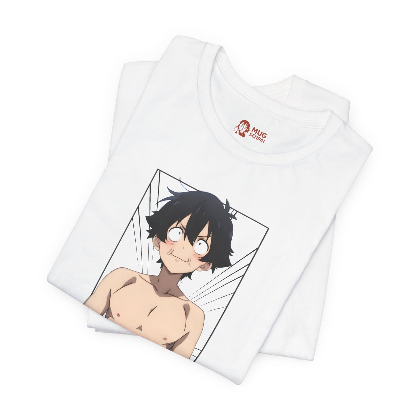 Anime Parody T Shirt – Funny Isekai Meme Scene, Unprepared Hero Gag Tee for Otaku Chaos Lovers