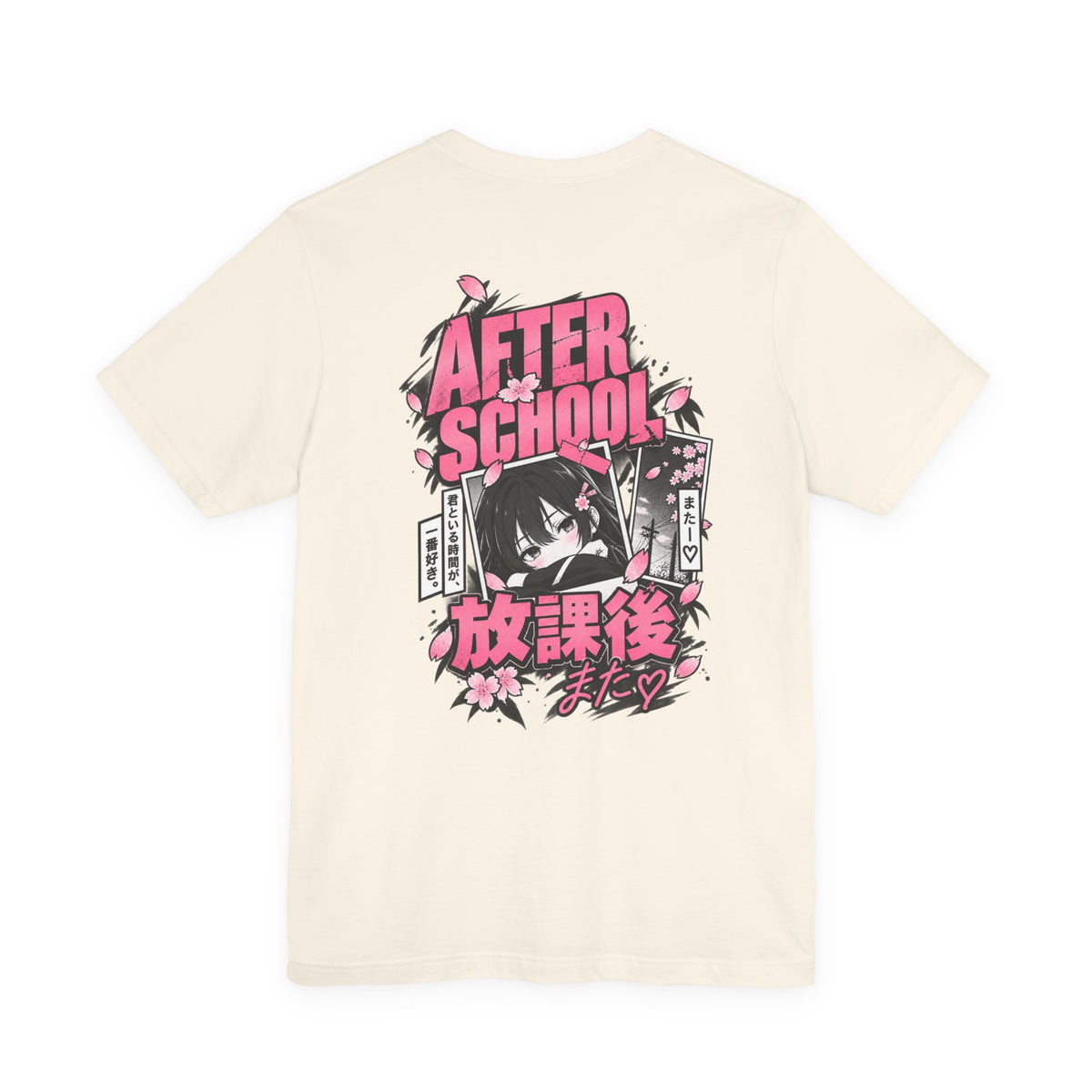 Romance Anime Tee – After School Manga Crush Shirt