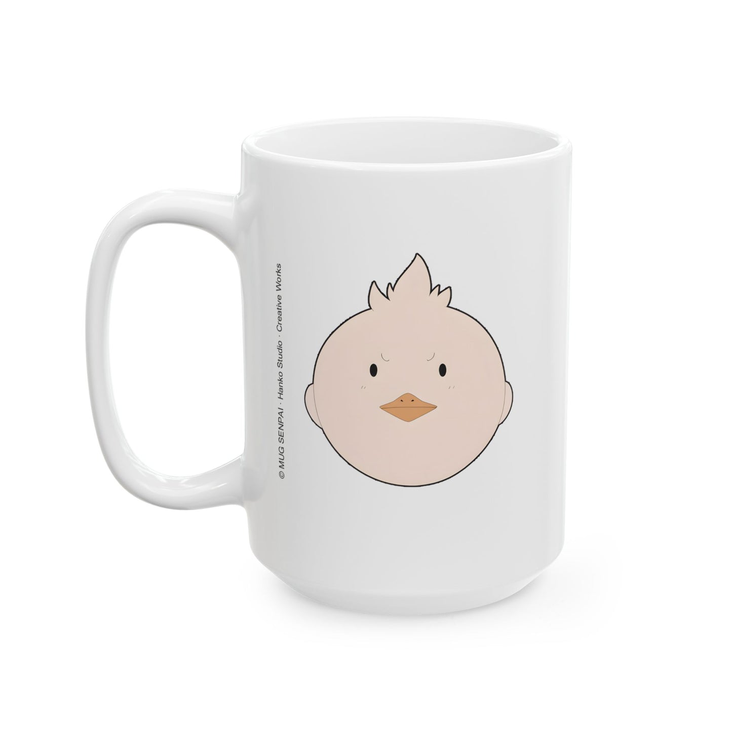 Anime Meme Mug – Blushing Panic Anime Girl Cup, Funny Ecchi Reaction Mug, Chaotic Otaku Humor Coffee Mug, Weird Anime Gag Gift