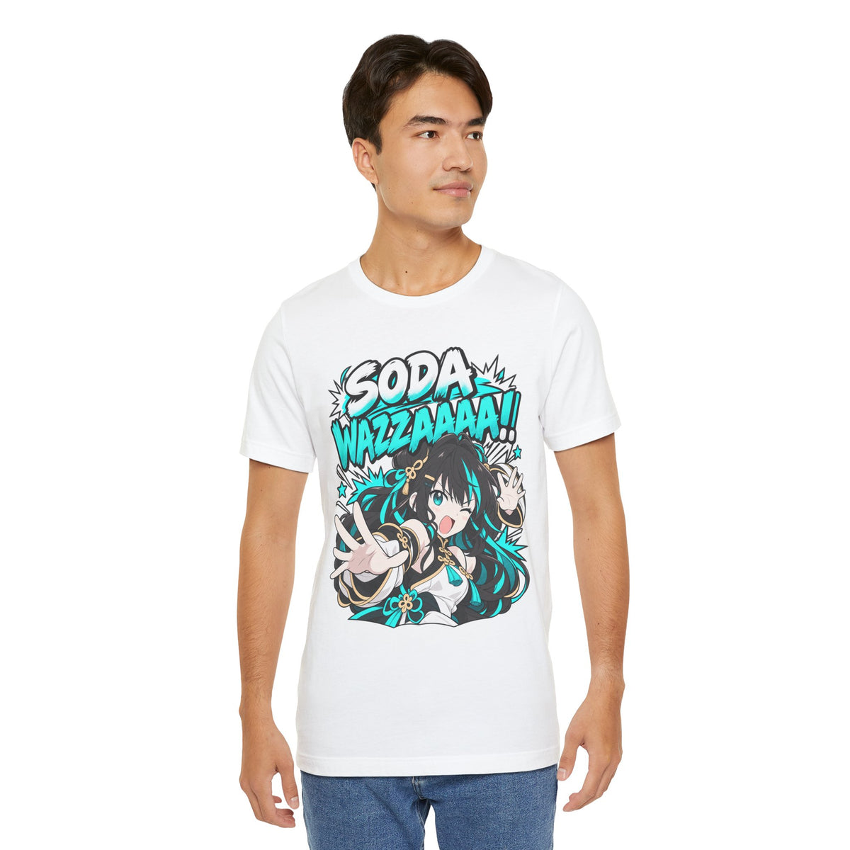 Anime Meme Tee – Soda Wazaaa Martial Arts Hydration Shirt