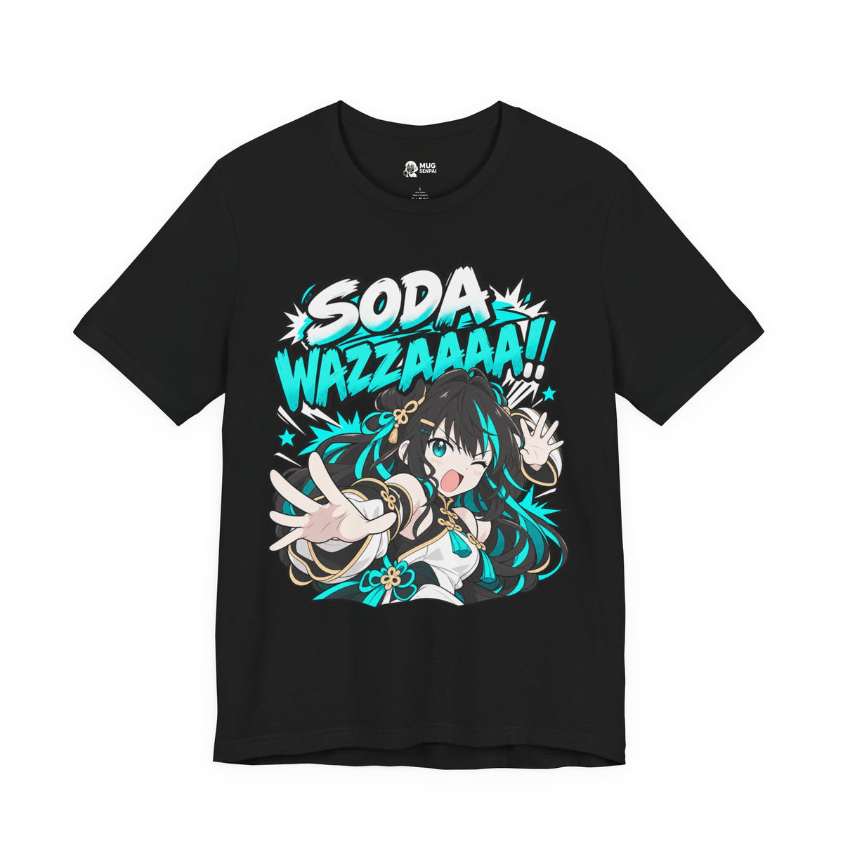 Anime Meme Tee – Soda Wazaaa Martial Arts Hydration Shirt