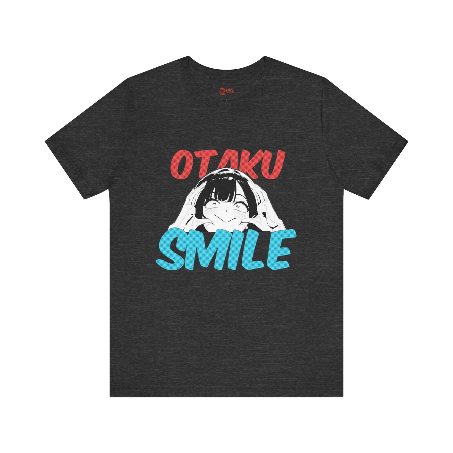Otaku Funny Tee – Kind of Awkward Anime Shirt, Relatable Otaku Smile Meme T-Shirt for Weebs and Introvert Humor Fans