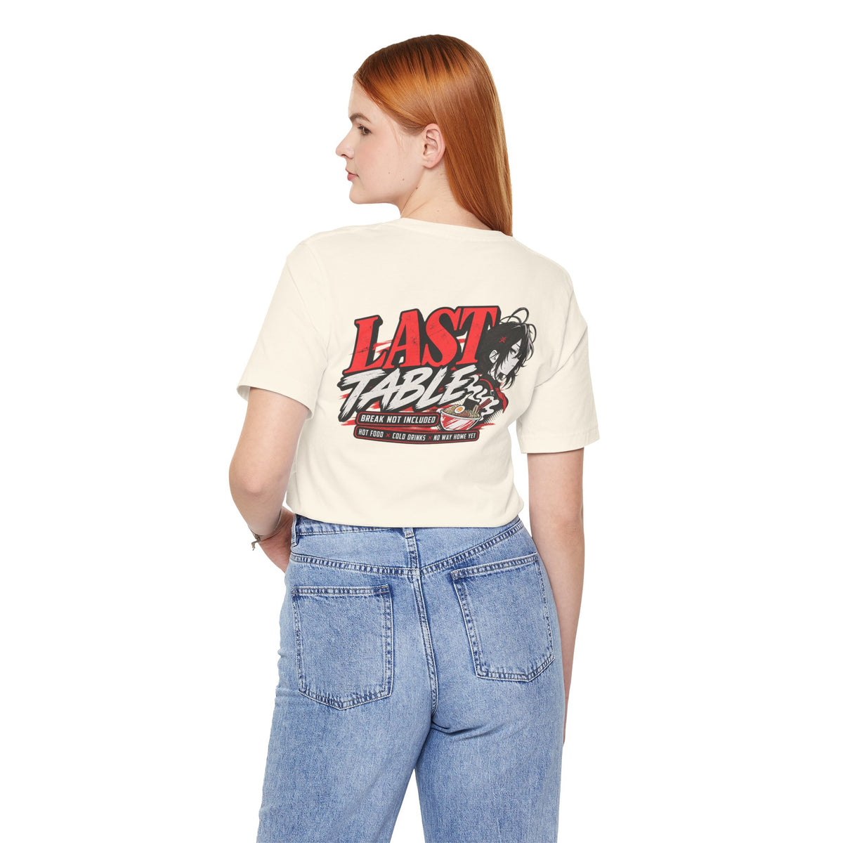 Foodie Girl Tee – Shift Boss Ramen Anime Work Meme Shirt