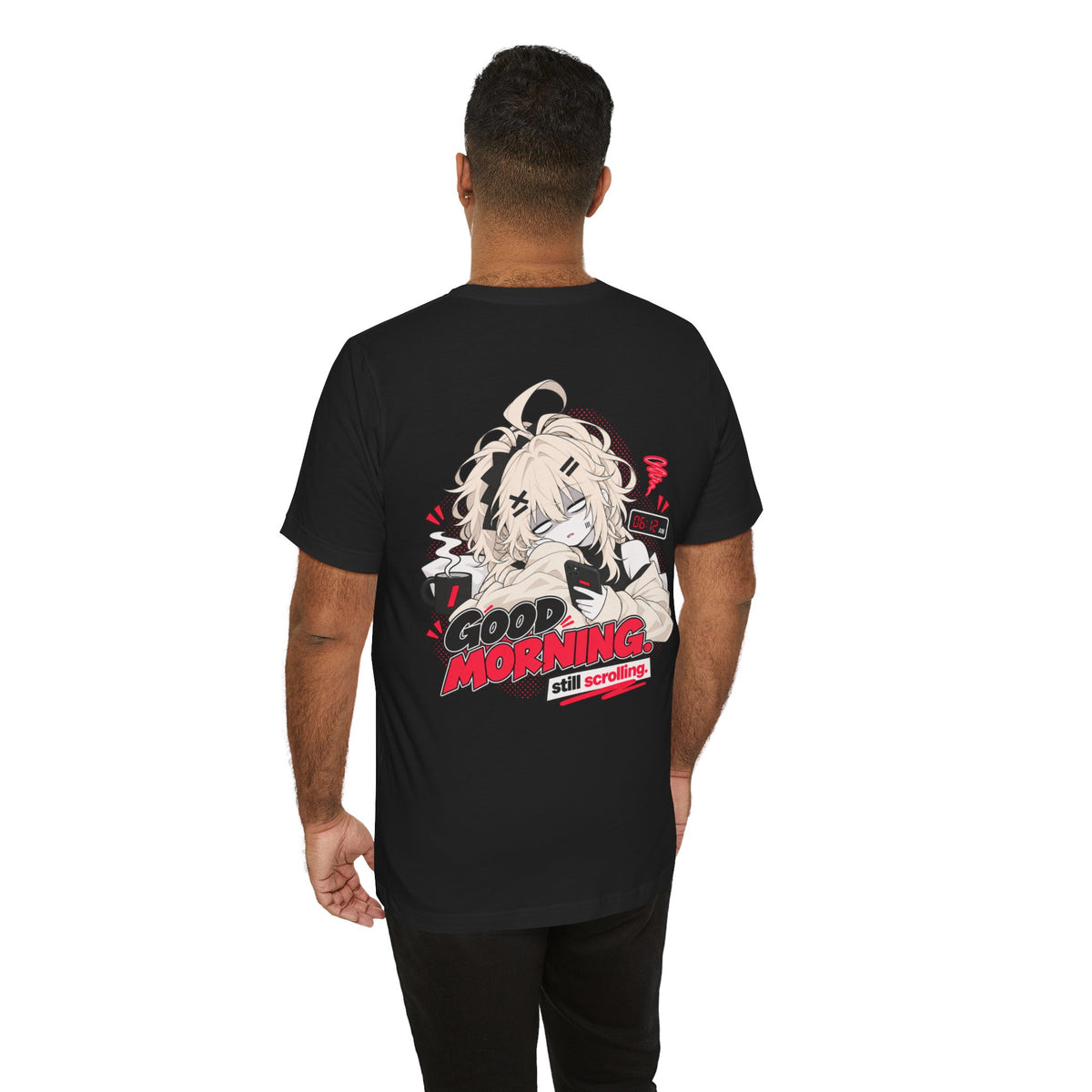 Anime Meme Tee – One More Reel Late Night Scrolling Shirt