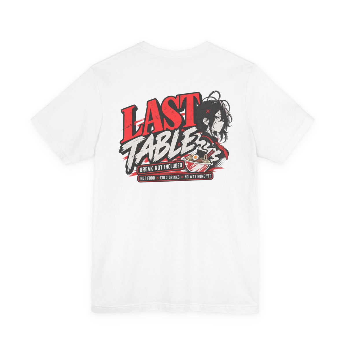 Foodie Girl Tee – Shift Boss Ramen Anime Work Meme Shirt