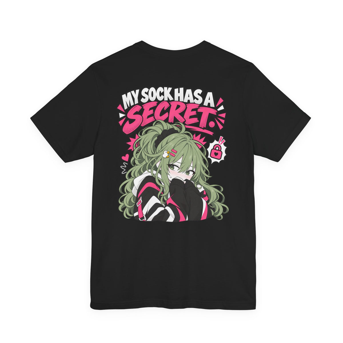 Anime Meme Tee – My Sock Has a Secret Manga Shirt