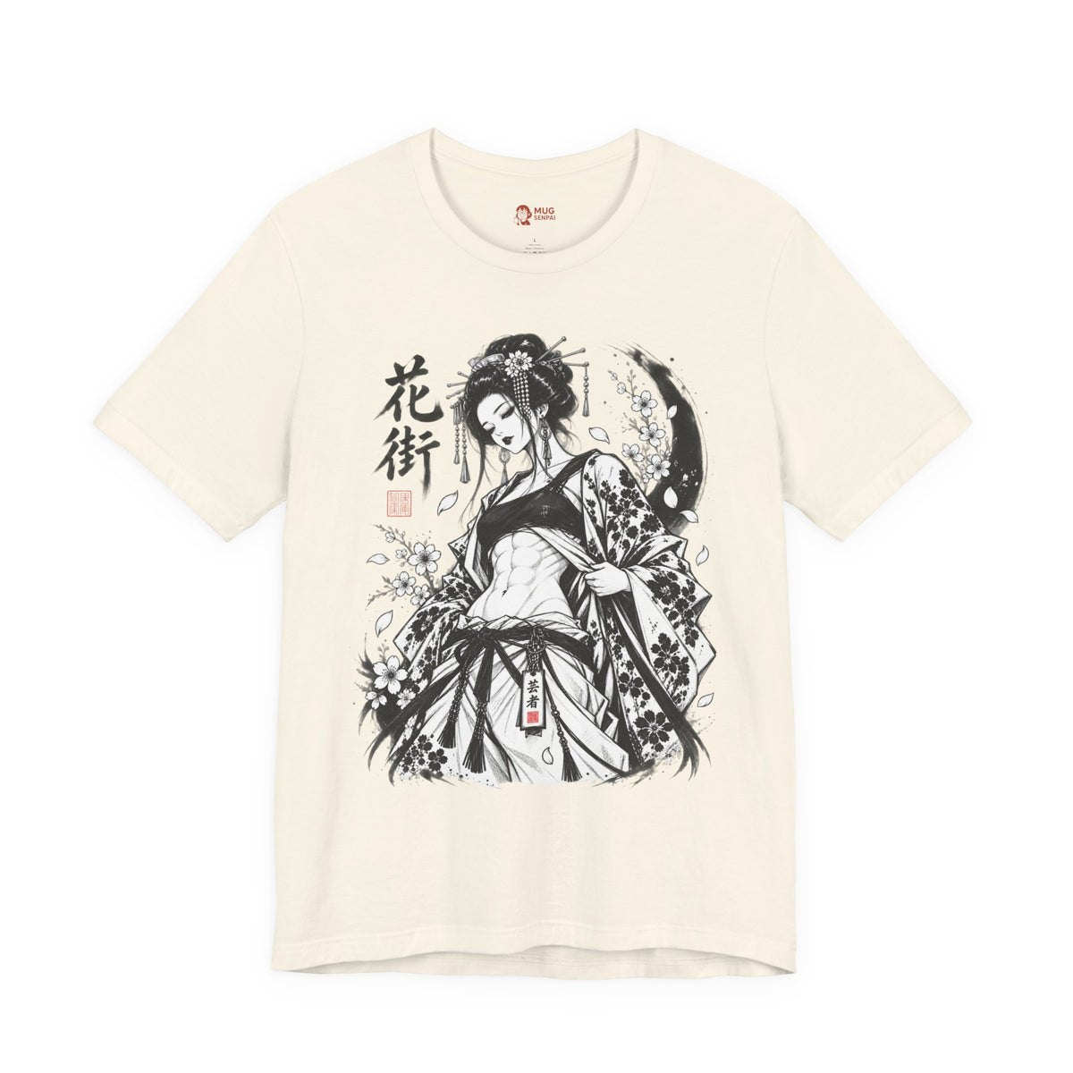 Kimono Woman Shirt – Japanese Ink Art & Modern Streetwear
