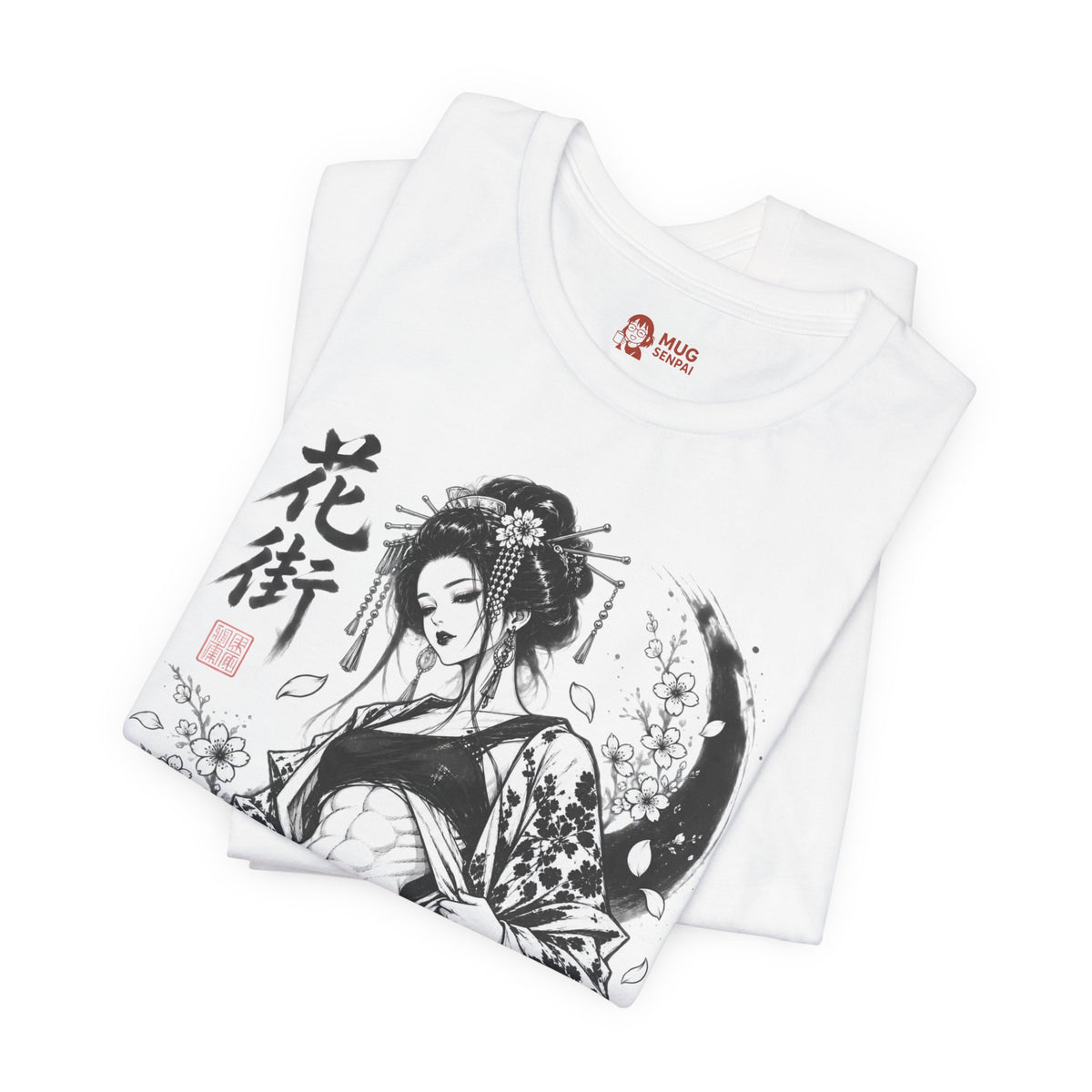 Kimono Woman Shirt – Japanese Ink Art & Modern Streetwear