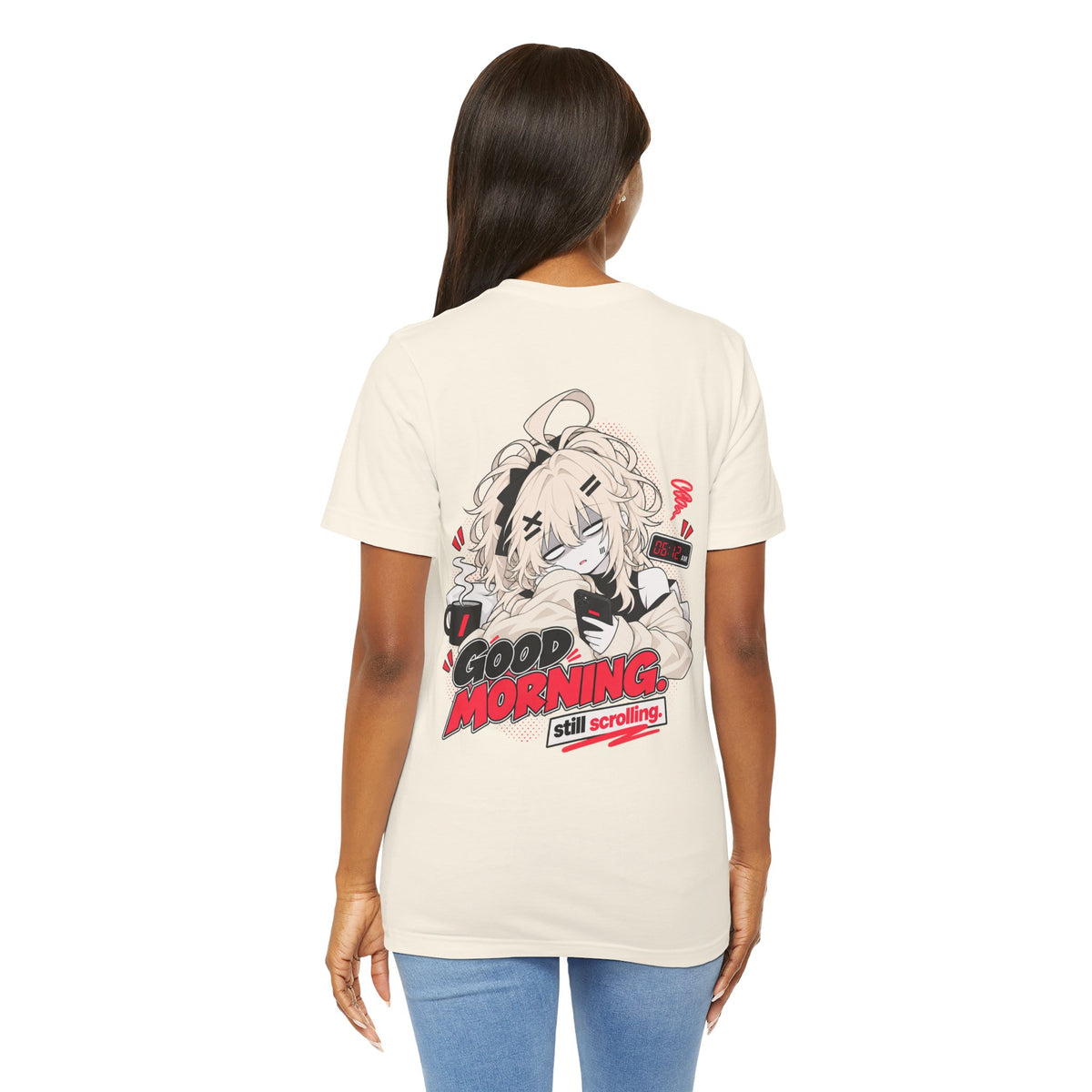Anime Meme Tee – One More Reel Late Night Scrolling Shirt