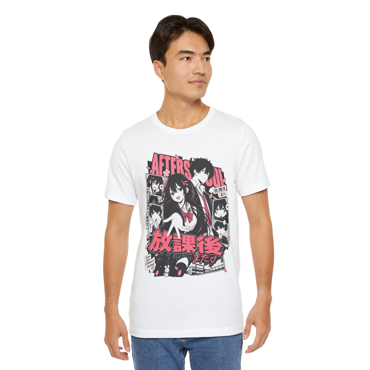 Romance Anime Tee – After School Manga Crush Shirt