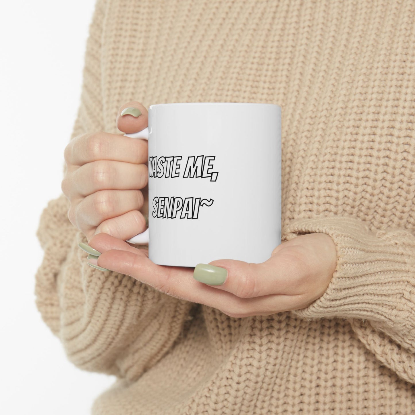 Funny Anime Mug – Overdramatic Reaction Face Cup, Chaotic Manga Expression Mug, Weird Anime Humor Coffee Mug, Meme Style Gag Gift