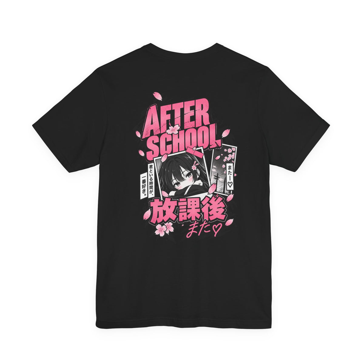 Romance Anime Tee – After School Manga Crush Shirt