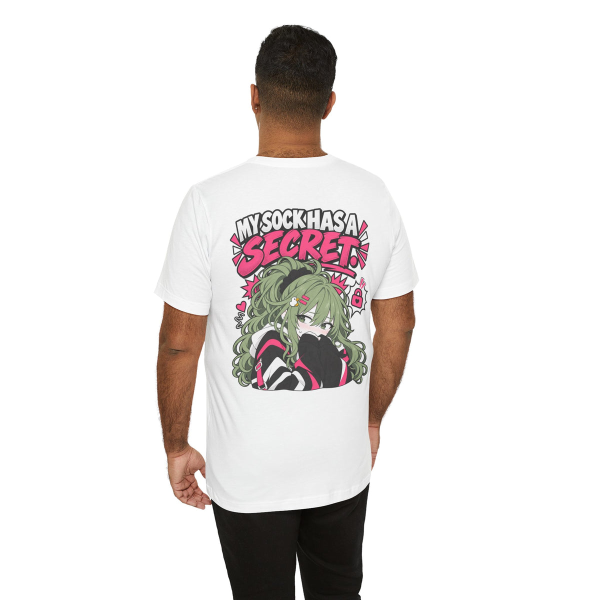Anime Meme Tee – My Sock Has a Secret Manga Shirt