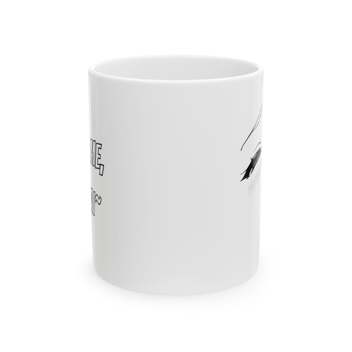 Funny Anime Mug – Overdramatic Reaction Face Cup, Chaotic Manga Expression Mug, Weird Anime Humor Coffee Mug, Meme Style Gag Gift