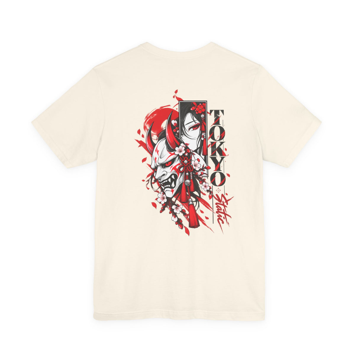 Demon Girl Tee – Tokyo Static Oni Manga Streetwear