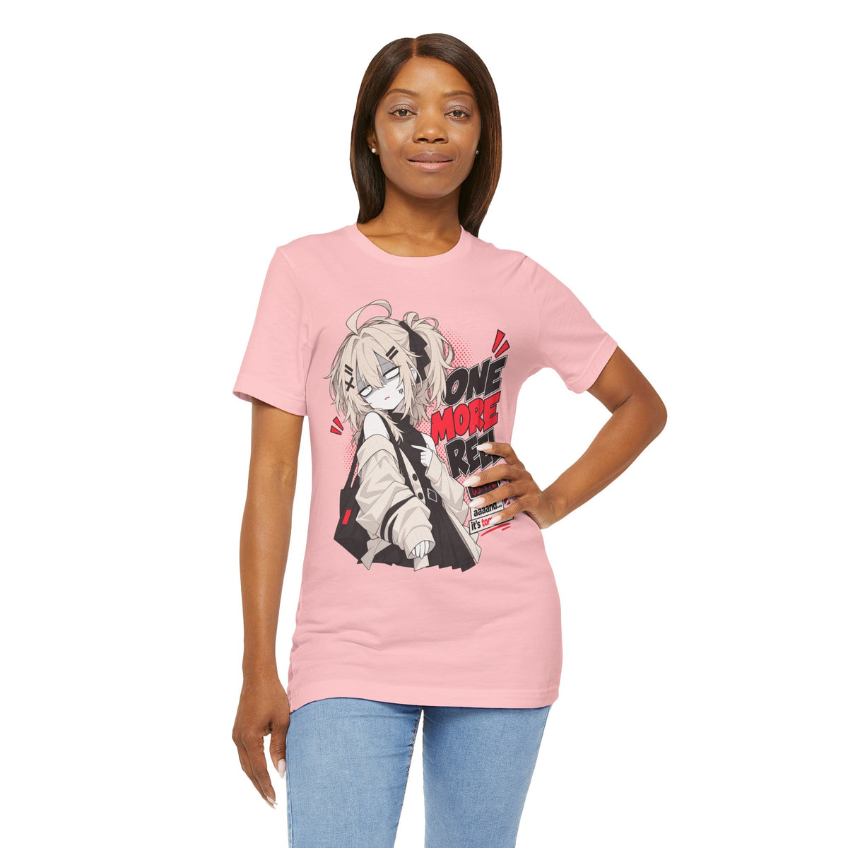 Anime Meme Tee – One More Reel Late Night Scrolling Shirt