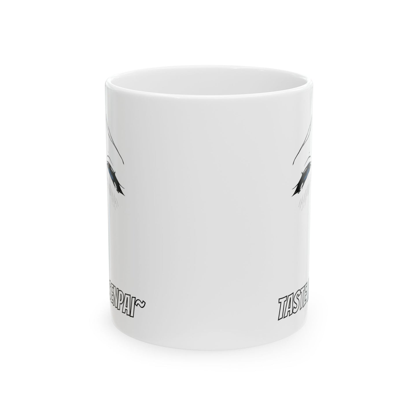 Ahegao Meme Mug – “Taste Me, Senpai” Lewd Anime Face with Blue Eyes, NSFW Otaku Coffee Cup for Bold Weeb Energy and Spicy Gags
