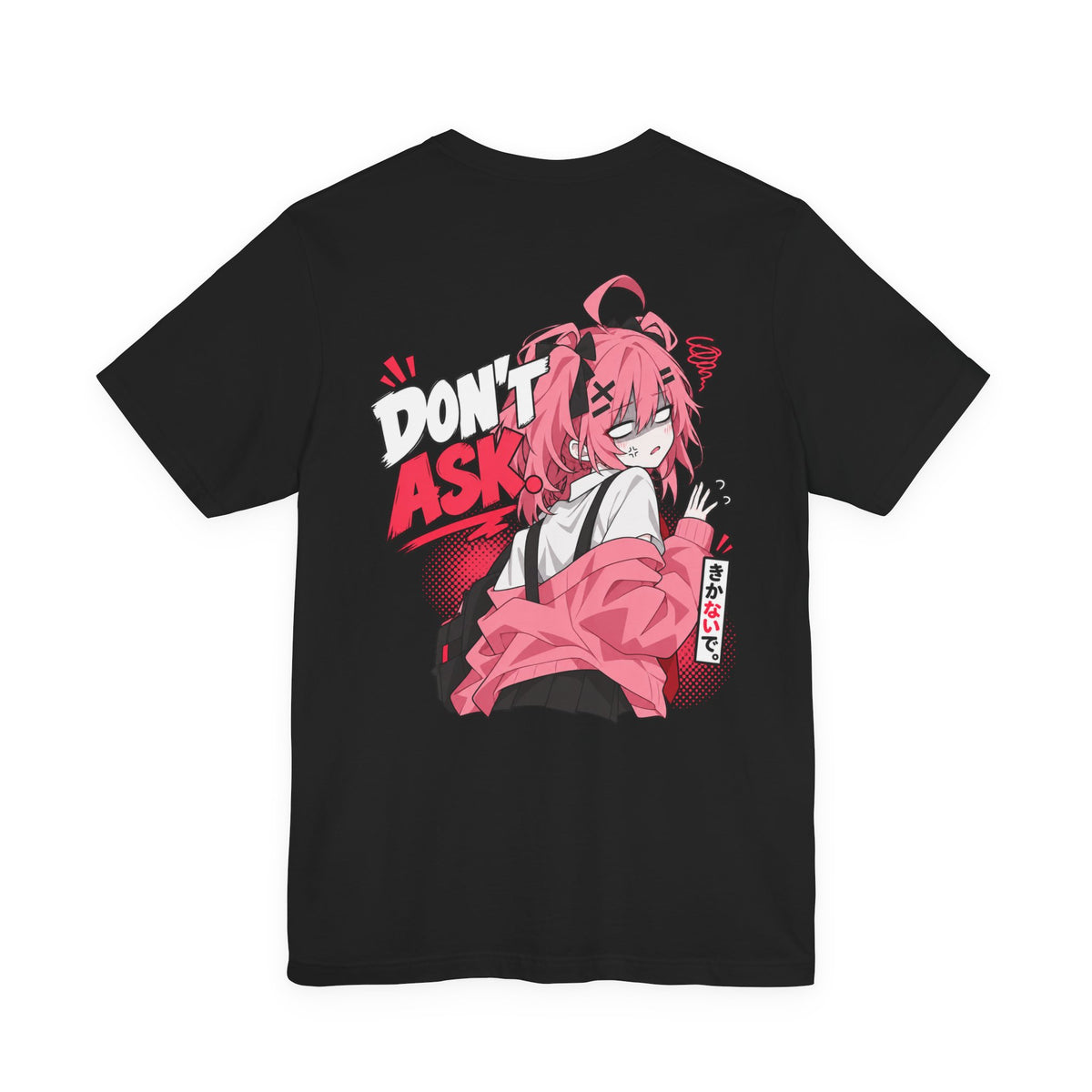 Anime Meme Shirt – I'm Fine Probably Pink Manga Tee