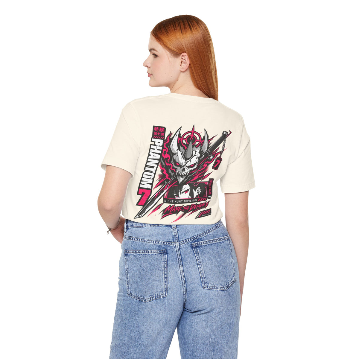 Demon Hunter Shirt – Phantom 7 Night Hunt Anime Squad Tee