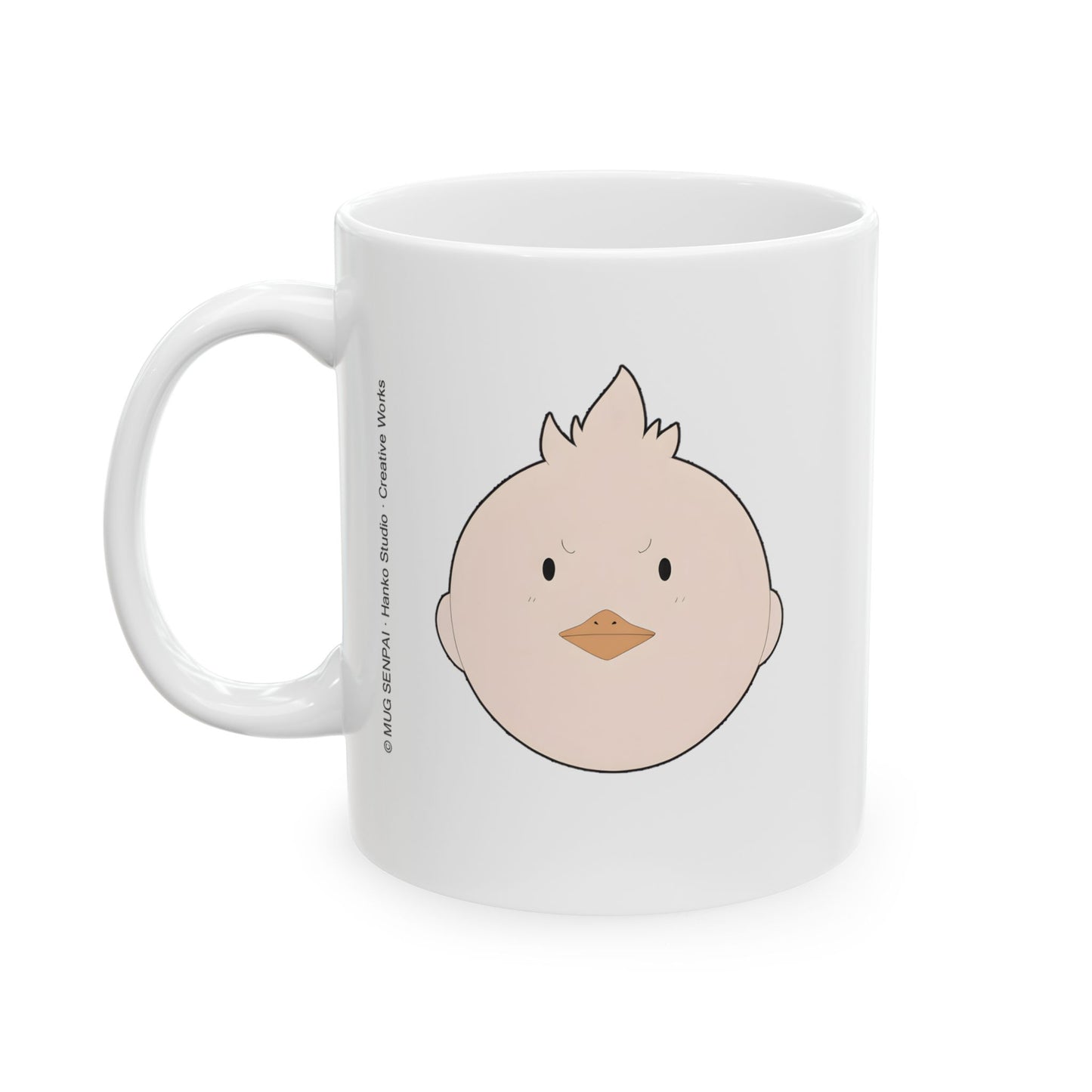 Anime Meme Mug – Blushing Panic Anime Girl Cup, Funny Ecchi Reaction Mug, Chaotic Otaku Humor Coffee Mug, Weird Anime Gag Gift