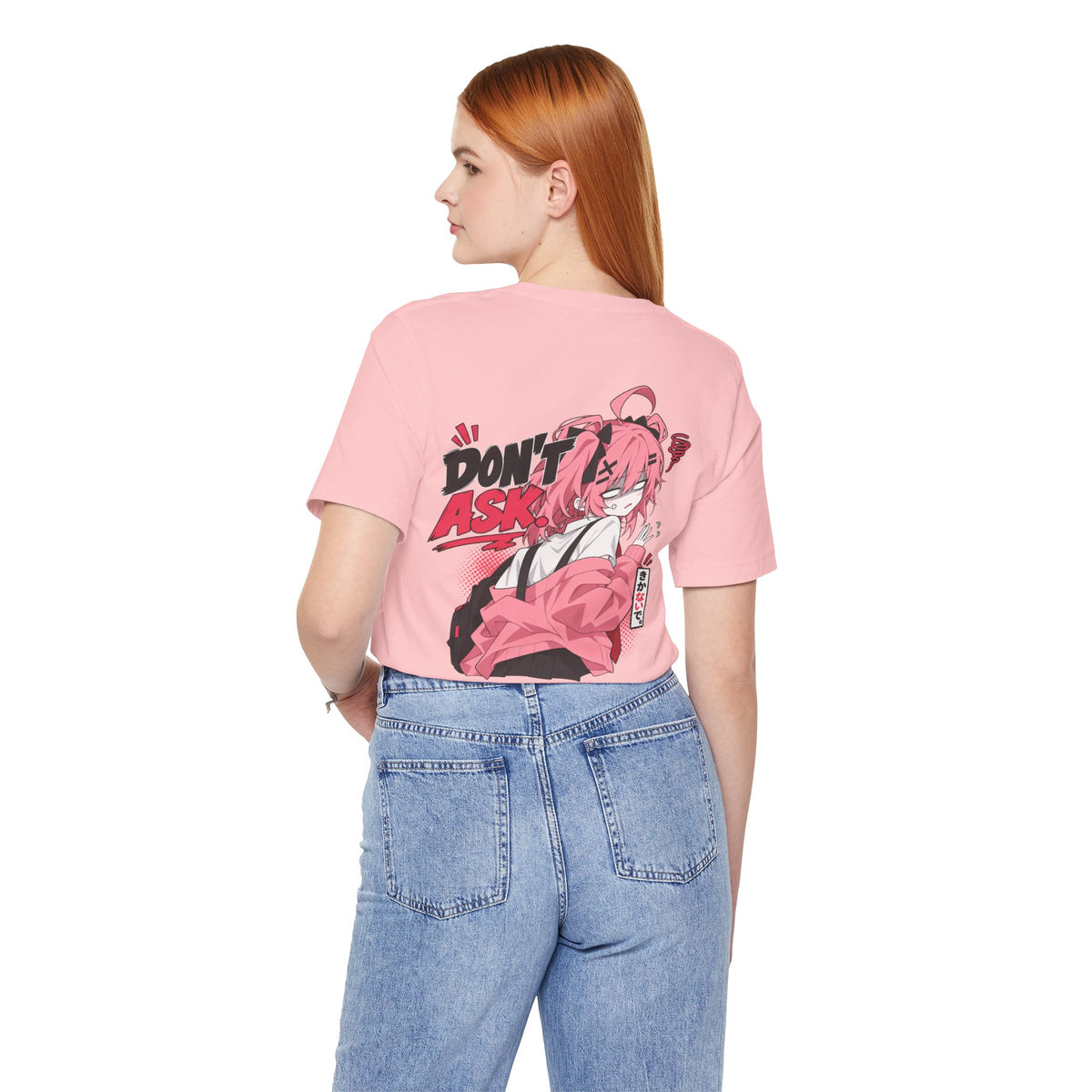 Anime Meme Shirt – I'm Fine Probably Pink Manga Tee