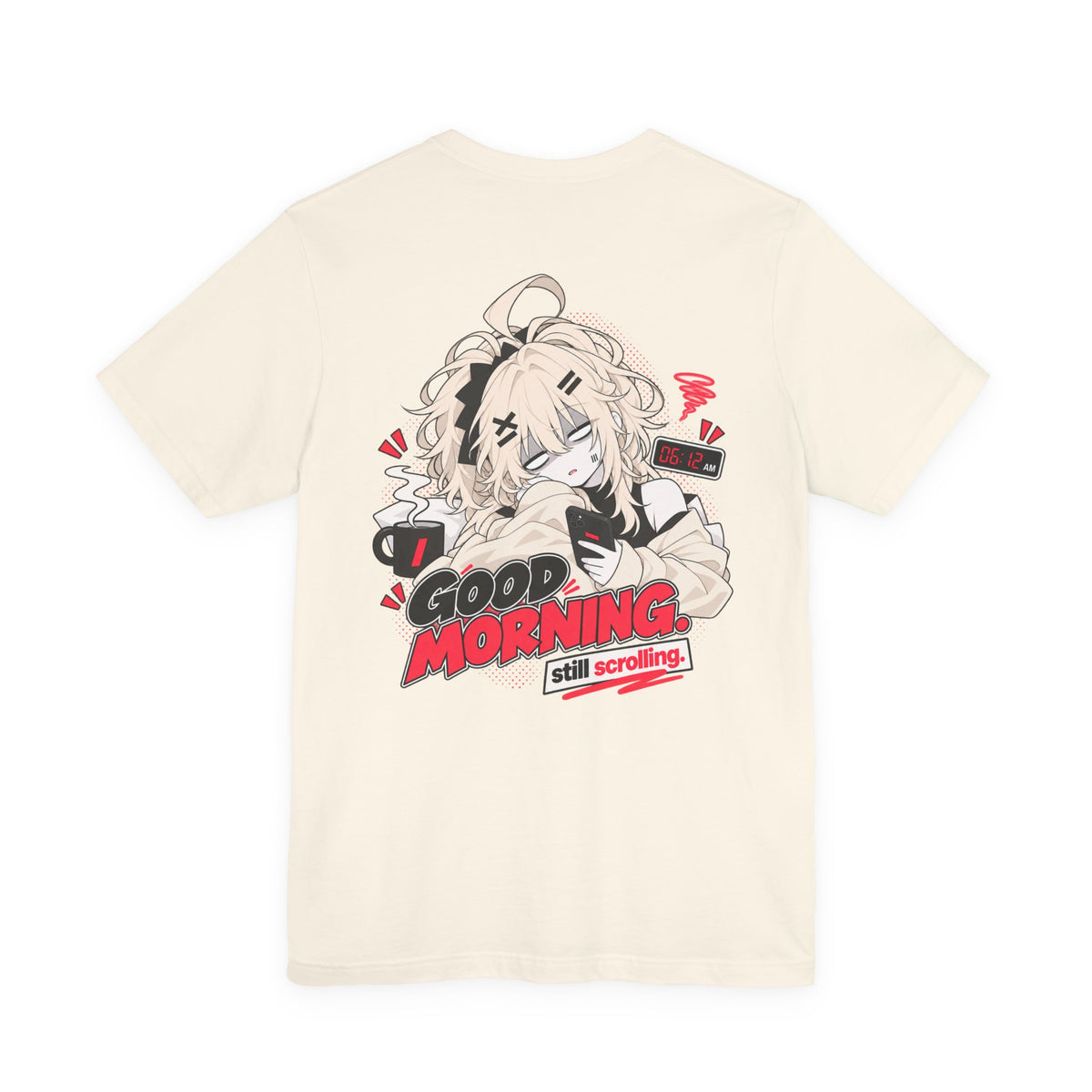 Anime Meme Tee – One More Reel Late Night Scrolling Shirt