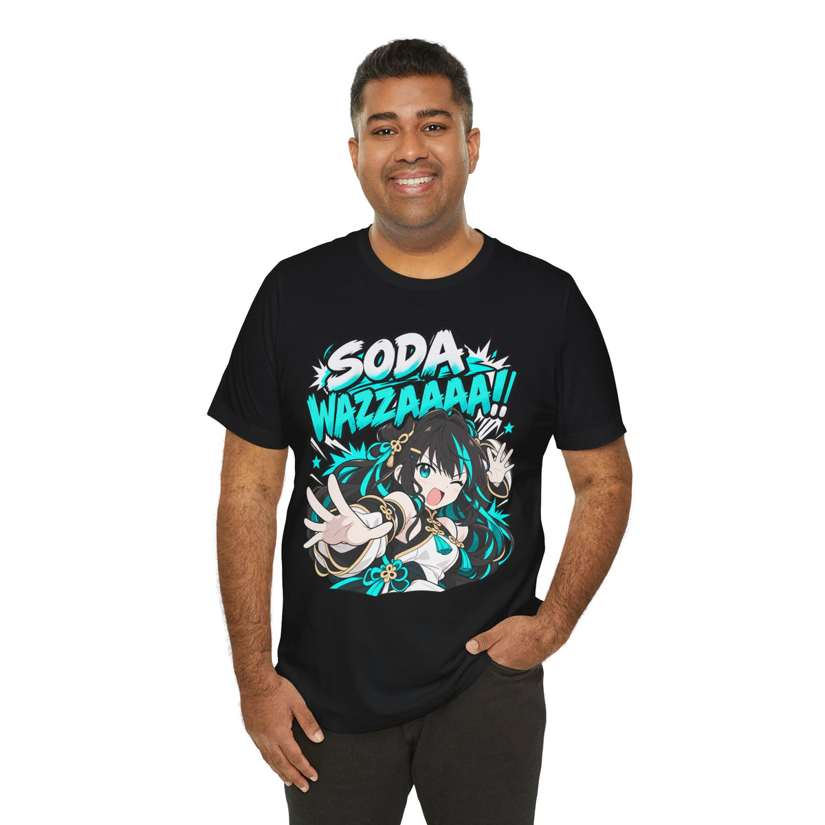 Anime Meme Tee – Soda Wazaaa Martial Arts Hydration Shirt