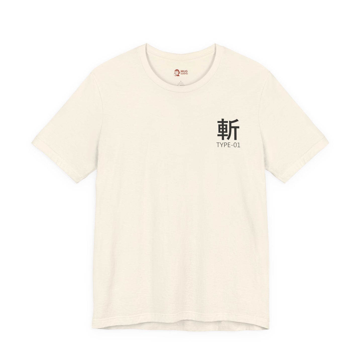 Anime Samurai Shirt – Samurai Girl Anime Tee, Katana Warrior Aesthetic Shirt, Japanese Style Back Print Tee, Ninja Girl Streetwear Shirt