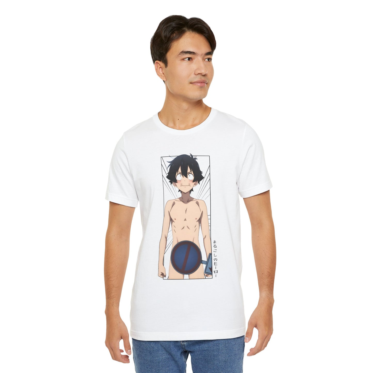 Anime Parody T Shirt – Funny Isekai Meme Scene, Unprepared Hero Gag Tee for Otaku Chaos Lovers