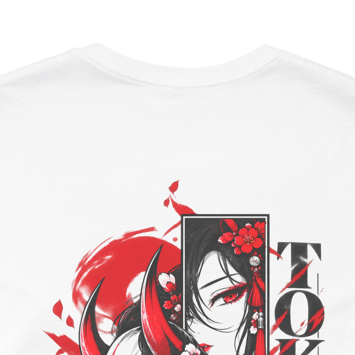 Demon Girl Tee – Tokyo Static Oni Manga Streetwear