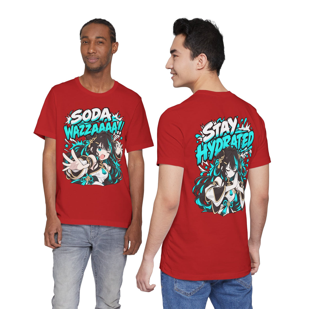Anime Meme Tee – Soda Wazaaa Martial Arts Hydration Shirt
