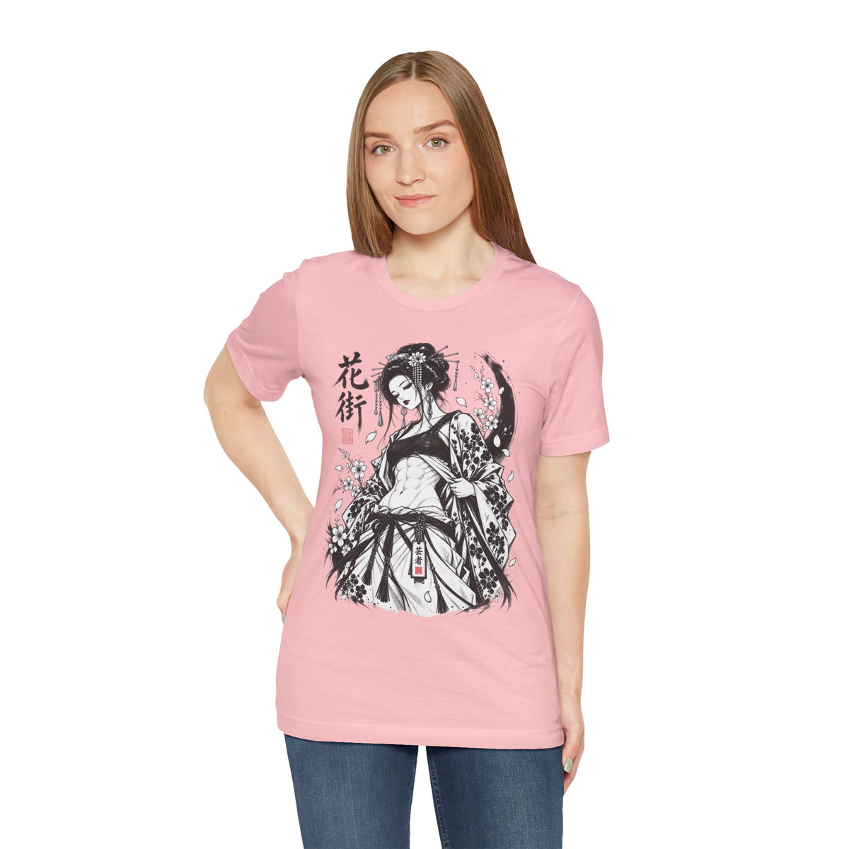 Kimono Woman Shirt – Japanese Ink Art & Modern Streetwear