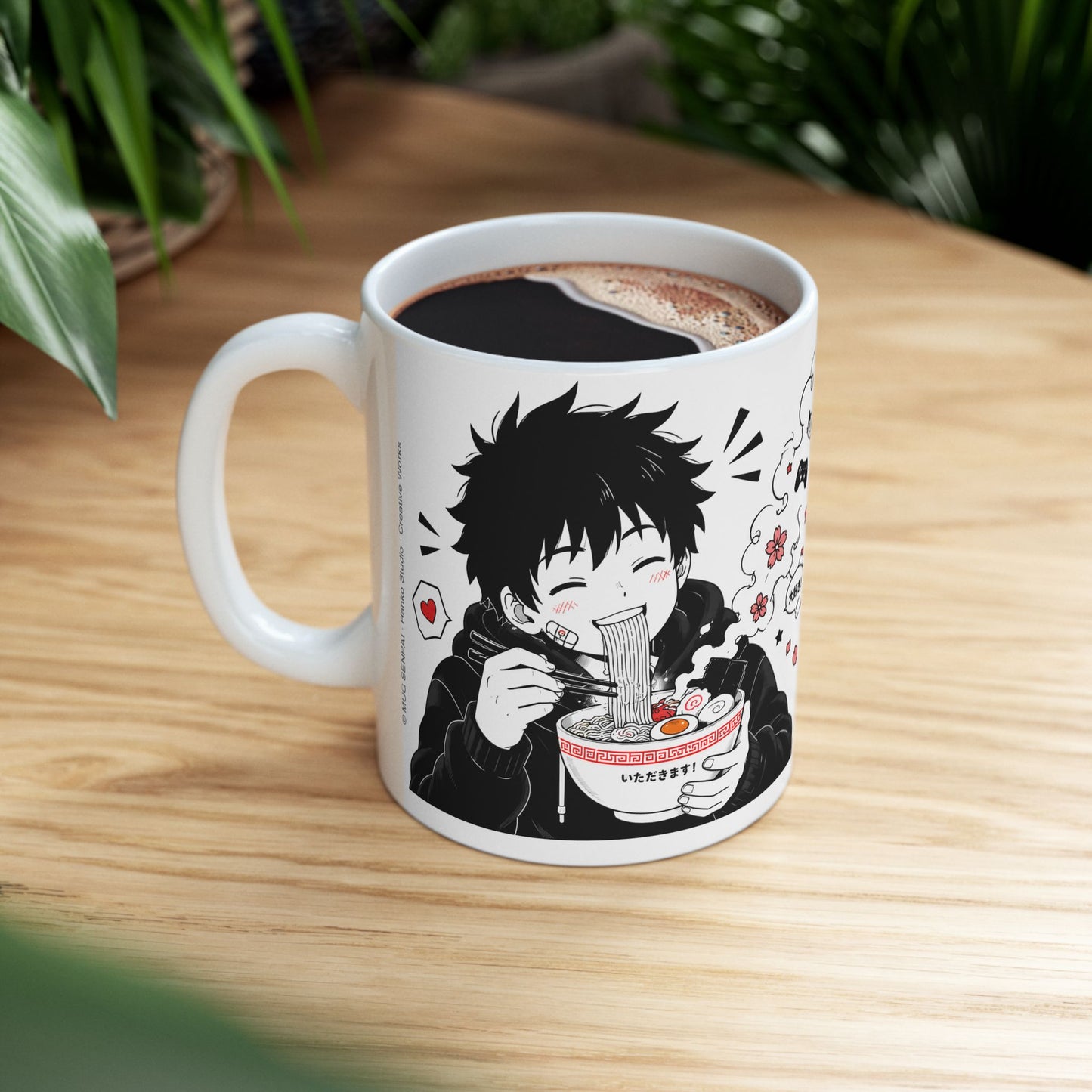Anime Mug – Anime Is My Comfort Food Mug, Funny Manga Coffee Cup, Otaku Gift, Ramen Lover Mug, Japanese Anime Decor