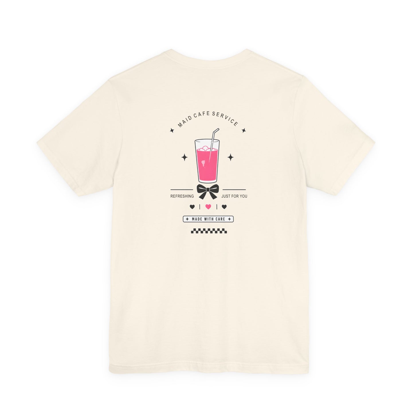 Anime Maid Shirt – Cute Maid Cafe Graphic Tee, Kawaii Anime Girl Shirt, Japanese Manga Style T-Shirt, Funny Otaku Gift