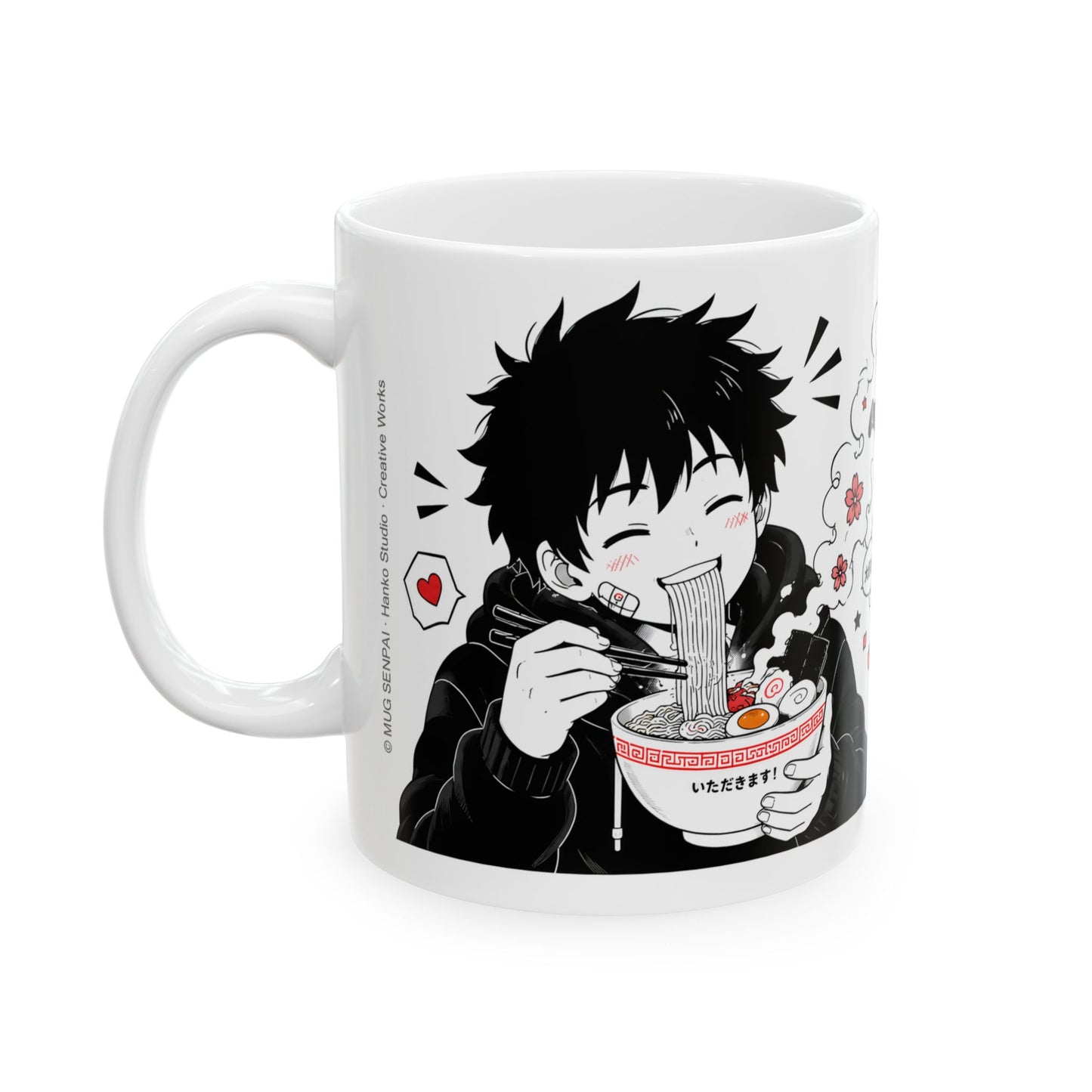 Anime Mug – Anime Is My Comfort Food Mug, Funny Manga Coffee Cup, Otaku Gift, Ramen Lover Mug, Japanese Anime Decor