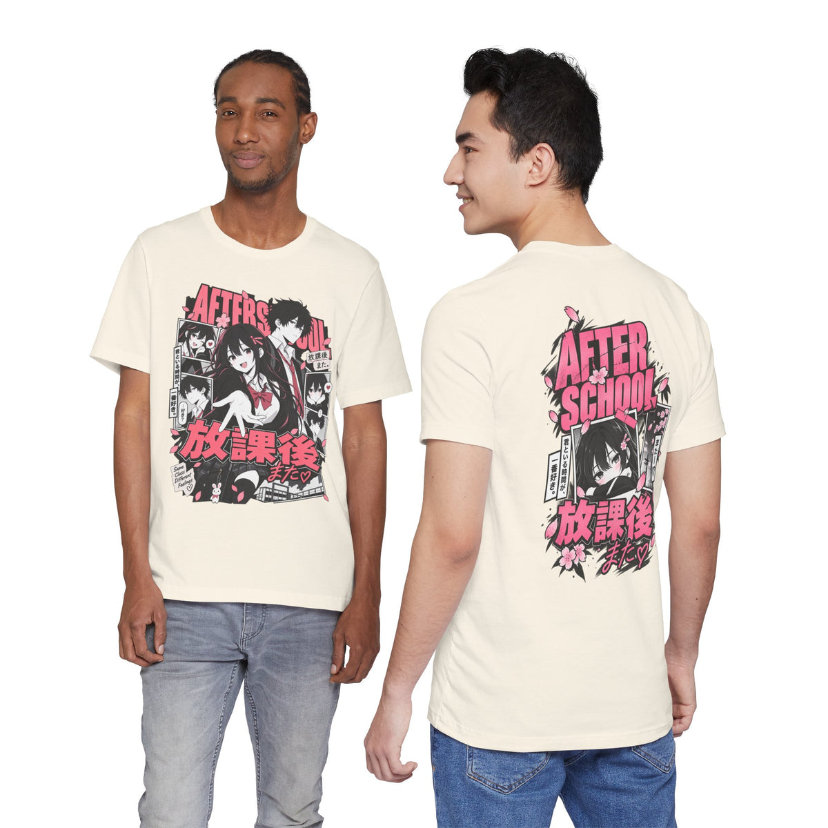 Romance Anime Tee – After School Manga Crush Shirt