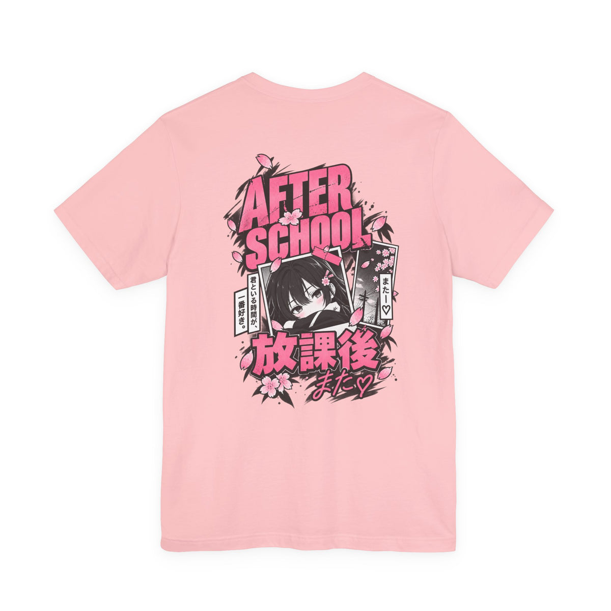 Romance Anime Tee – After School Manga Crush Shirt